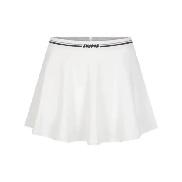 Skims Cotton-Covered Bralette White Underwear - 7