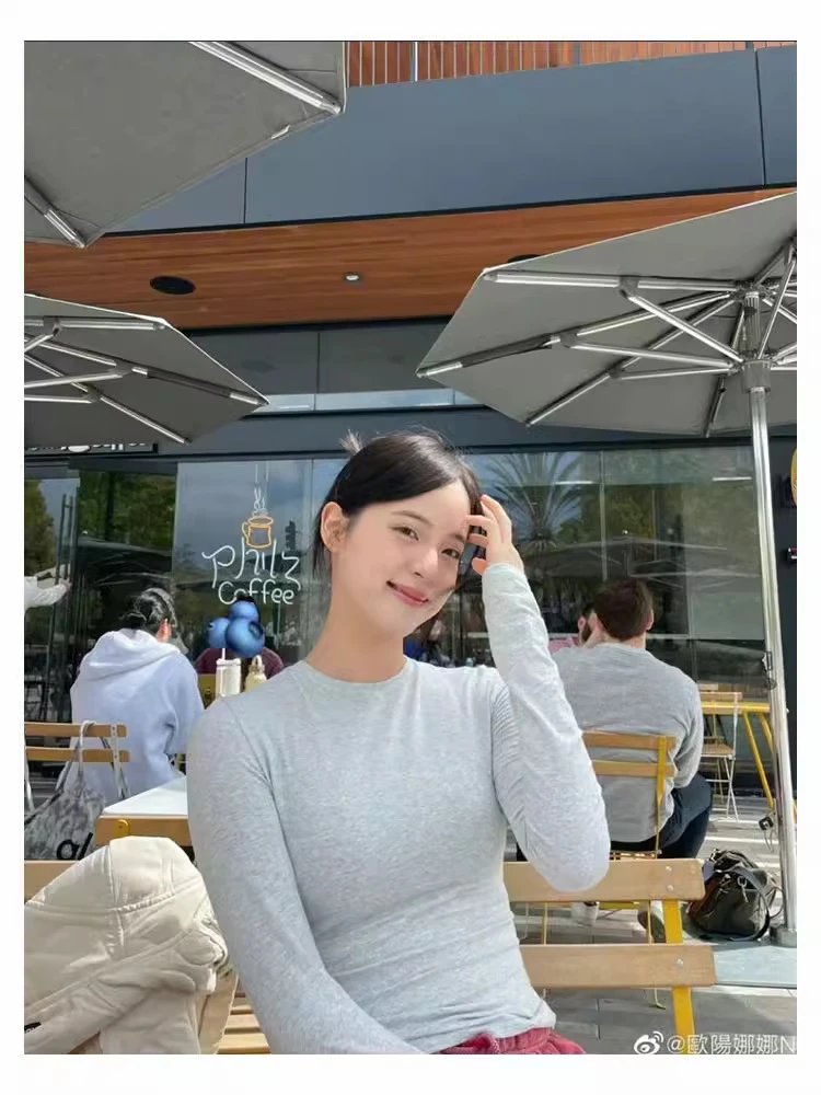 Design Long Sleeve Base-Layer Top Gray - 4