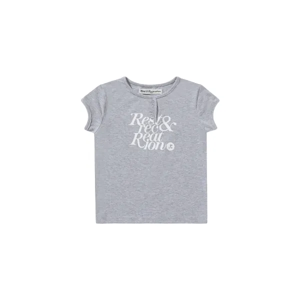 Rose & Resurrection Rest & Recreation White Graphic T-Shirt - 17
