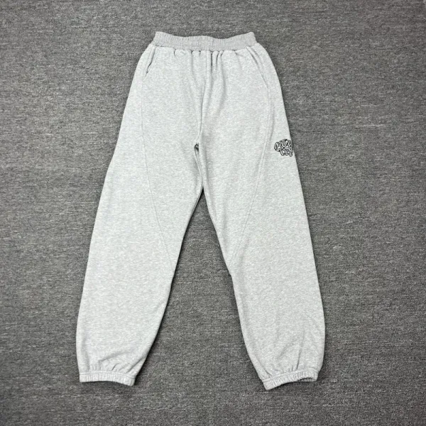 GRA Graffiti Logo Sweat Shorts Gray - 18