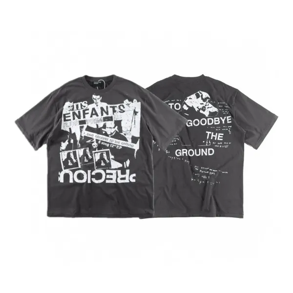 Gallery Dept. Holy Bible Patchwork T-Shirt Black - 19