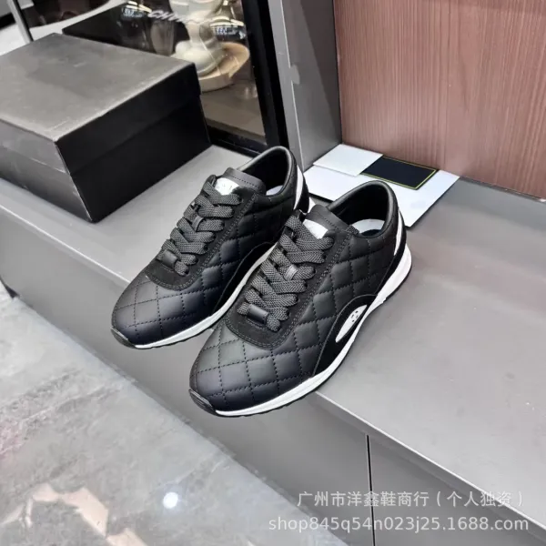 Dior B23 Quilted Leather Sneakers Black/White - 13
