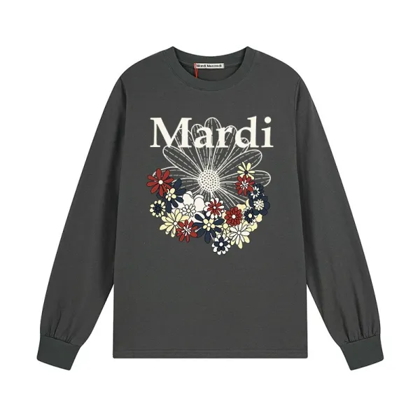 Mardi Mardi Daisy Print Long-Sleeve T-Shirt White - 2