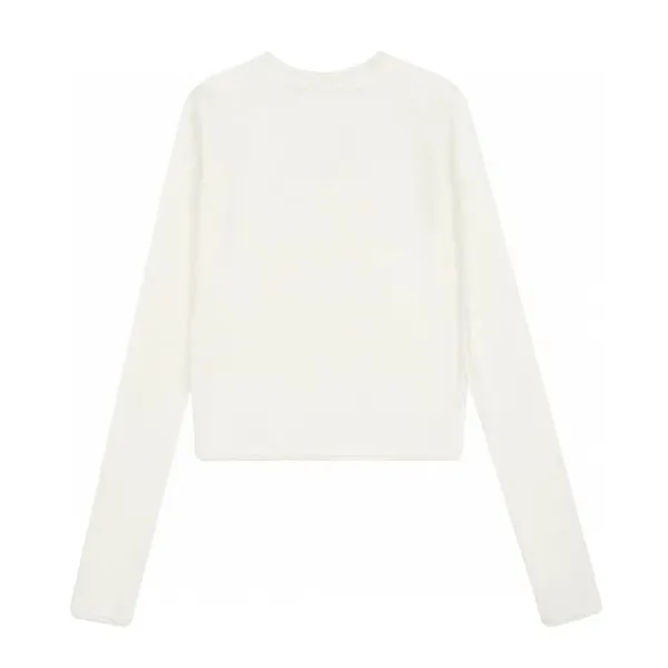 Rest & Recreation Cropped Knit Sweater Lime Green - 21