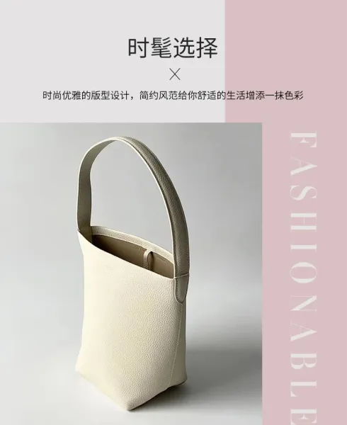Minimalist Suede Hobo Bag in Cognac - 17
