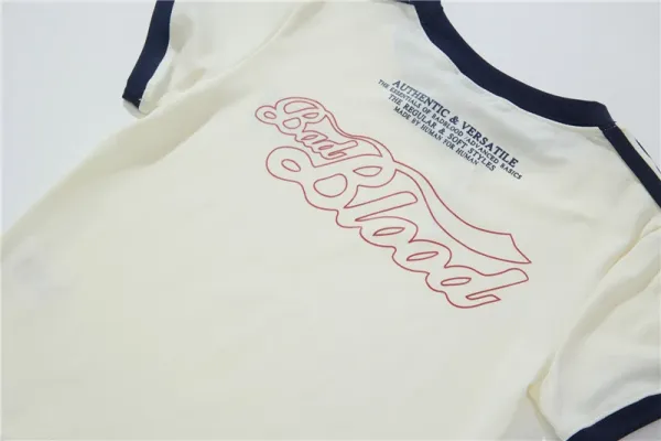 Saint Tears Blood Logo Ringer Tee Red - 24