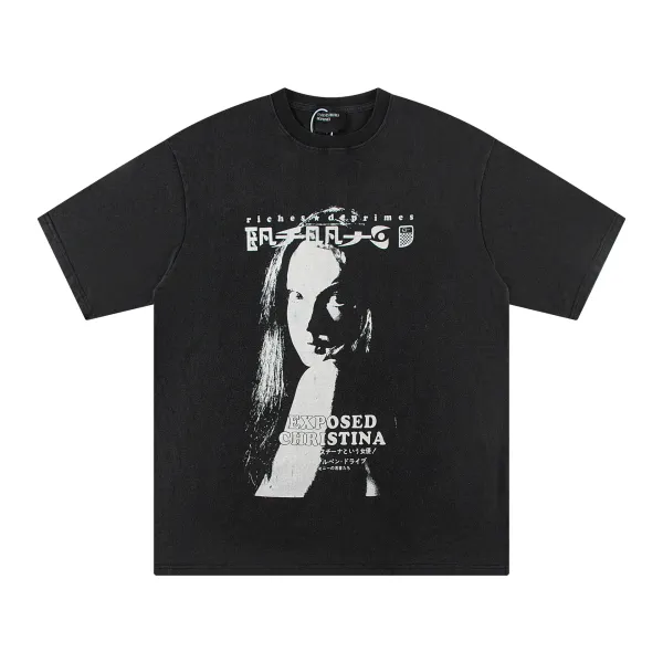 Gallery Dept. Holy Bible Patchwork T-Shirt Black - 14