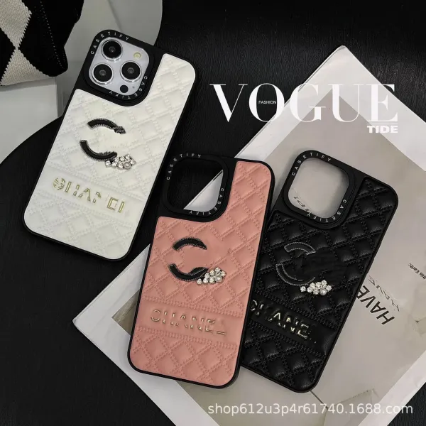 Chanel x Casetify Quilted Pink Phone Case - 8