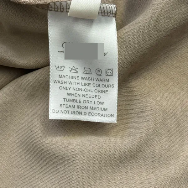 Design Cropped Half-Zip Sweater and Wide-Leg Sweatpants Set Beige - 13