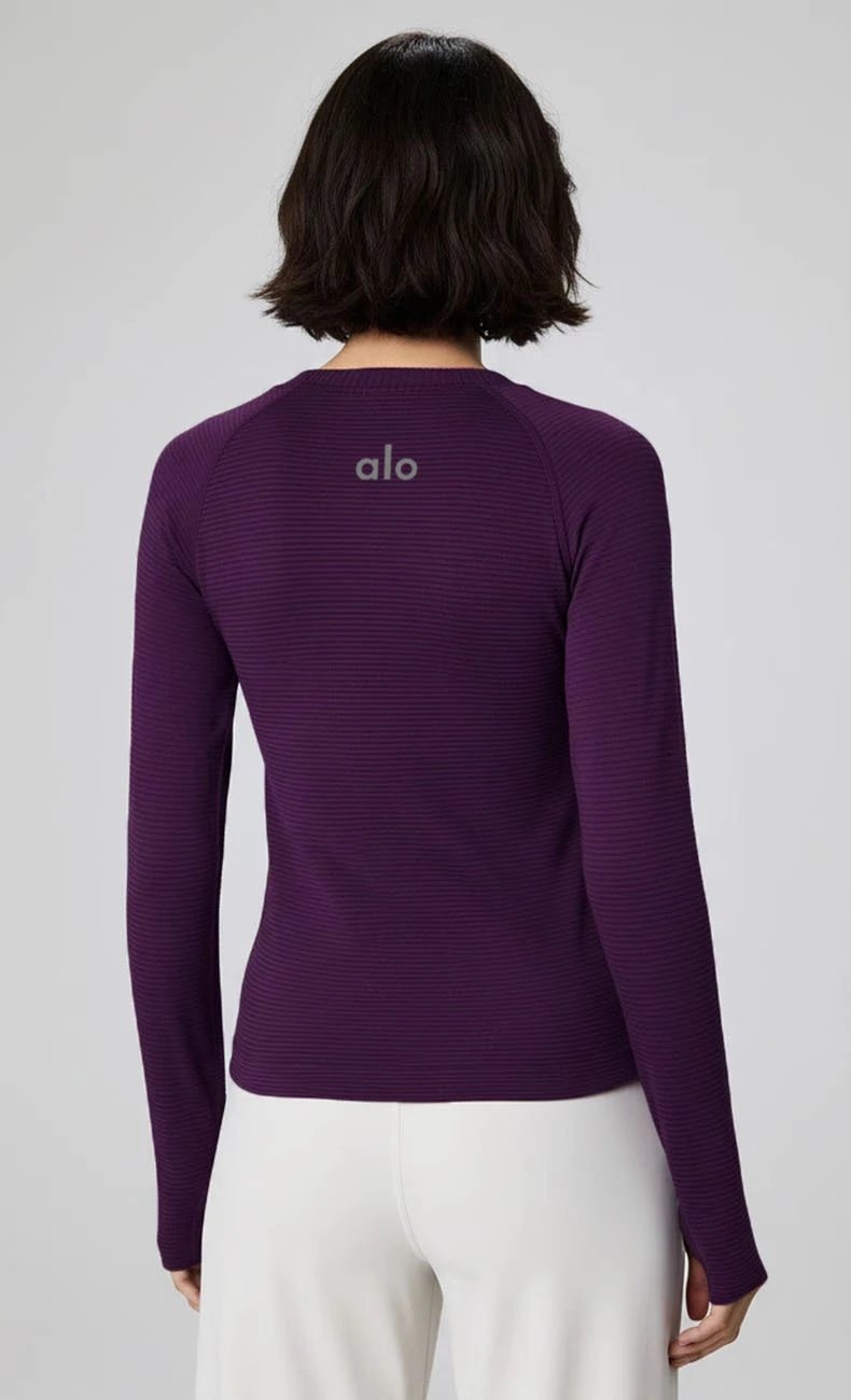 Creora Steamed Coffee Ribbed Base-Layer Top - 18