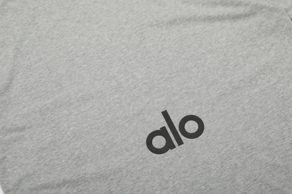 Alo Yoga Logo Graphic Black T-Shirt - 18