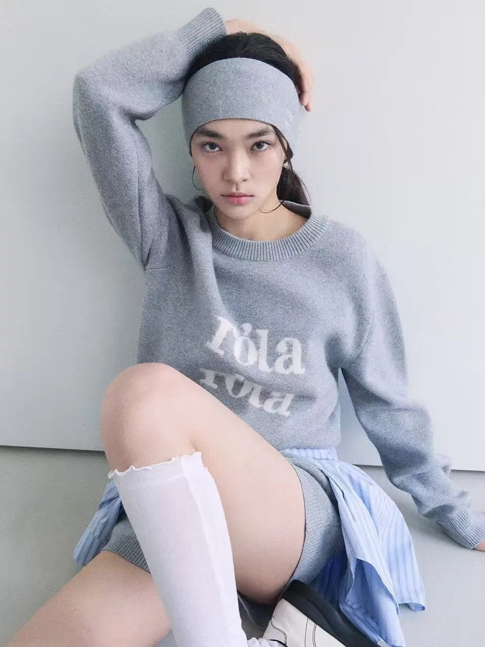 Róla Róla Knit Sweater Gray - 9