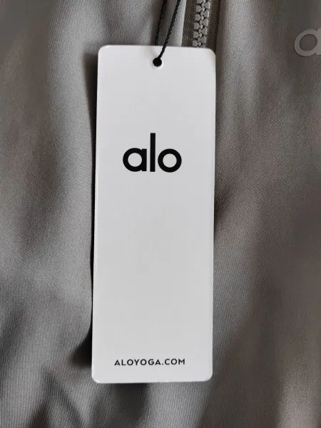 Alo Yoga Half-Zip Performance Top Black Base-Layer - 11
