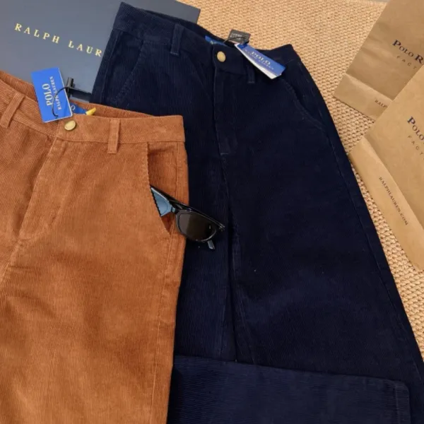 Ralph Lauren Corduroy Pants Navy - 7