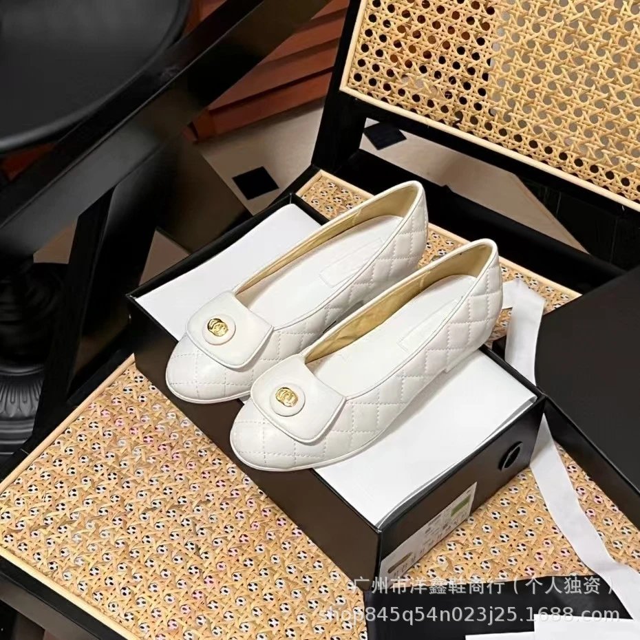 Chanel Quilted Loafers Black Leather Shoes - 28