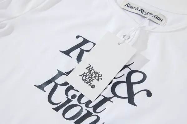 Rose & Resurrection Rest & Recreation White Graphic T-Shirt - 24