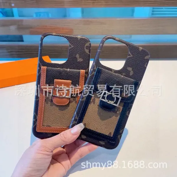 Louis Vuitton Monogram Cardholder Phone Case Brown - 2