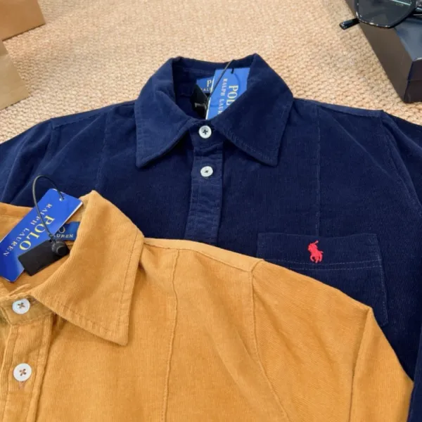 Ralph Lauren Polo Corduroy Shirt Dress Navy - 10