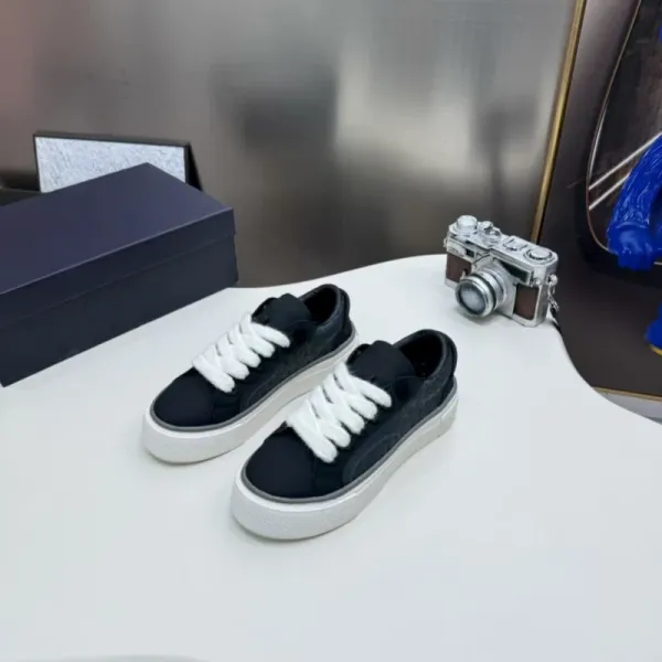 Off-White x Nike Dunk Low Brown and Blue Chunky Sneakers - 6