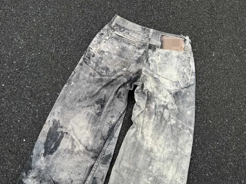Off-White Industrial Belted Denim Shorts Black - 29