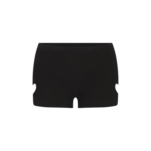 Saint Tears Cut-Out Shorts Black - 10