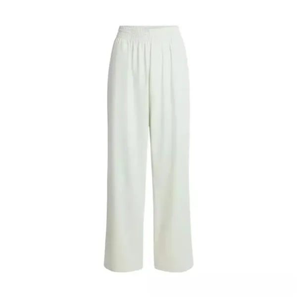 Design Wide-Leg Cropped Pants White - 6