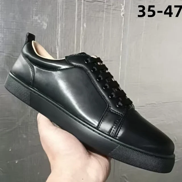Christian Louboutin Sneakers Low-Top Lace-Up with Spike Studs product detail image 2
