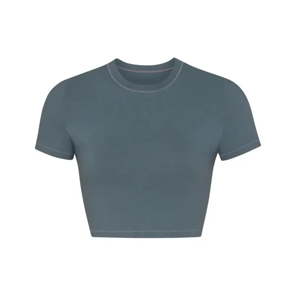 Design Cropped Performance Tee Pink - 10