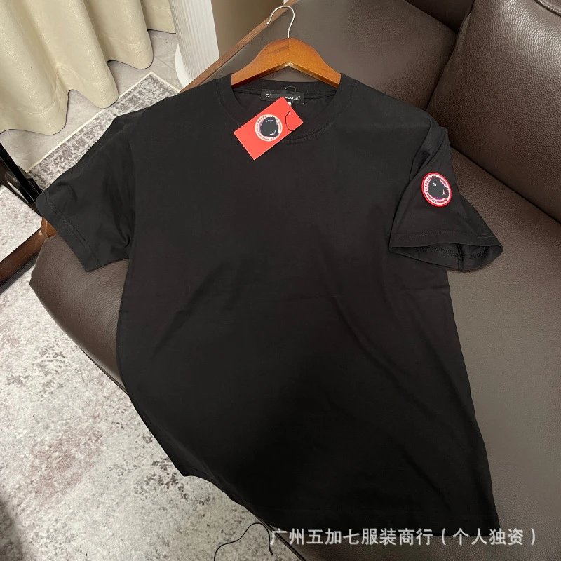 Canada Goose Logo Patch Black T-Shirt - 2