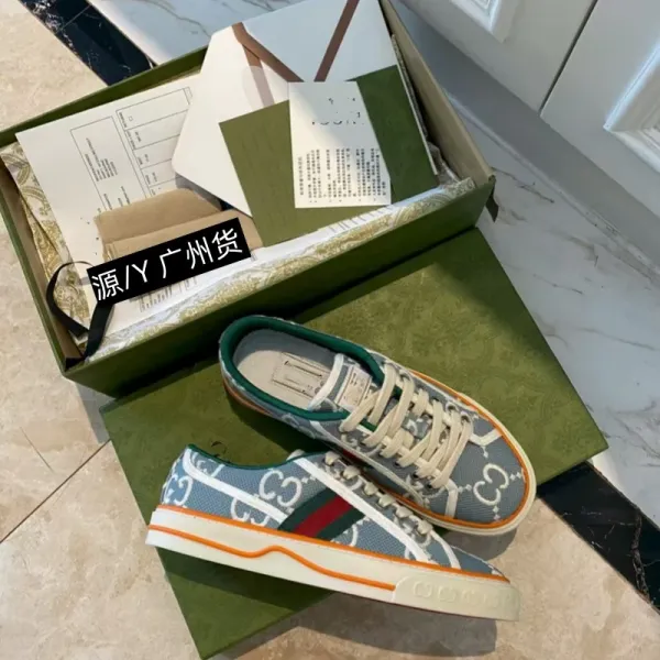 Gucci UGG x Gucci Ace Denim GG Canvas Sneakers - 4