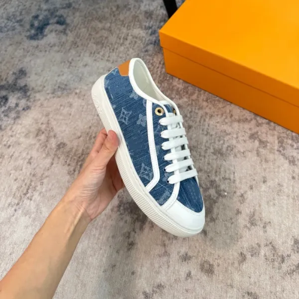 Louis Vuitton LV Trainer Pink Monogram Canvas Sneakers - 13