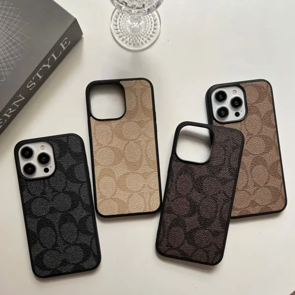 Coach Signature Canvas iPhone Case Beige Phone-Case - 2