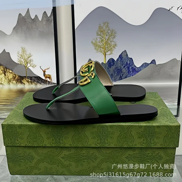 Gucci Sandals Double G buckle thong product detail image 13
