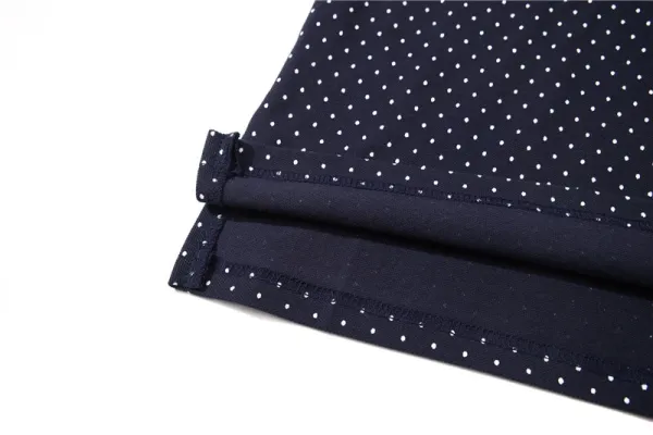 Aeae Polka Dot Gray Polo Shirt - 50