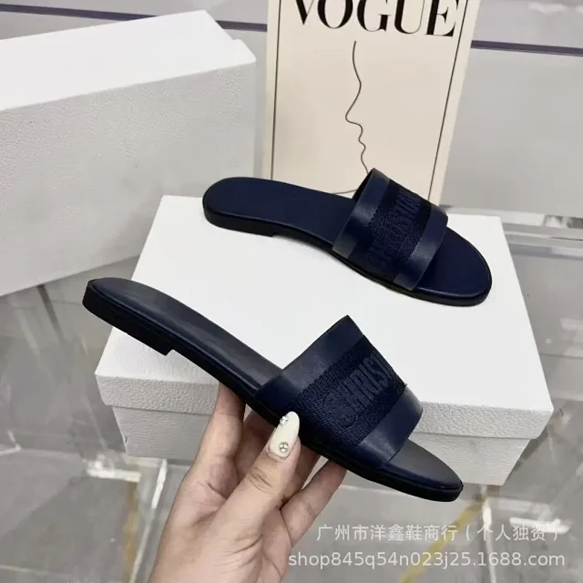 Dior Sandals Logo Strap Flat Slide product detail image 7