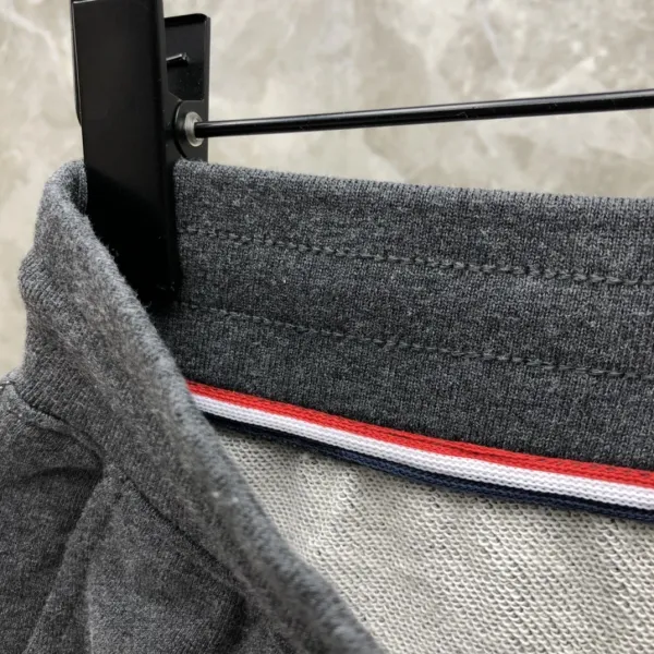 Thom Browne Four-Bar Stripe Black Sweatshorts - 24