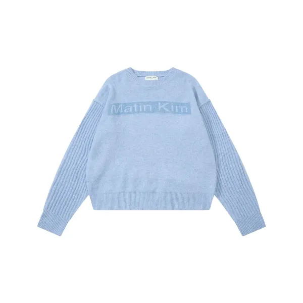 Maison Kitsuné Logo Knit Sweater Gray - 6
