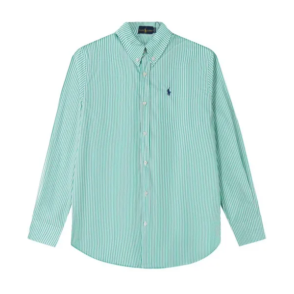 Ralph Lauren Classic Fit Oxford Shirt Lemon Yellow Shirt - 22