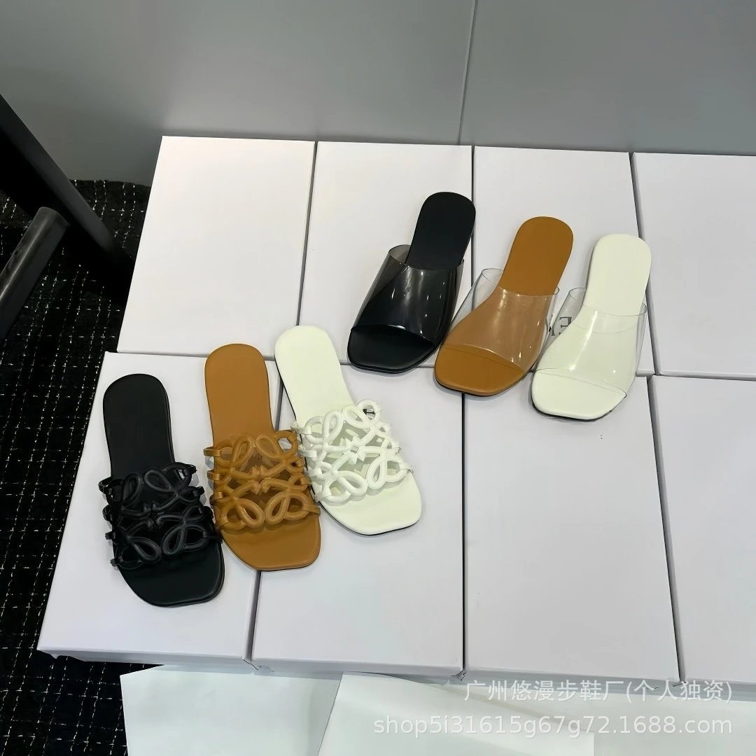 Loewe Slippers Anagram Woven Slide image 4