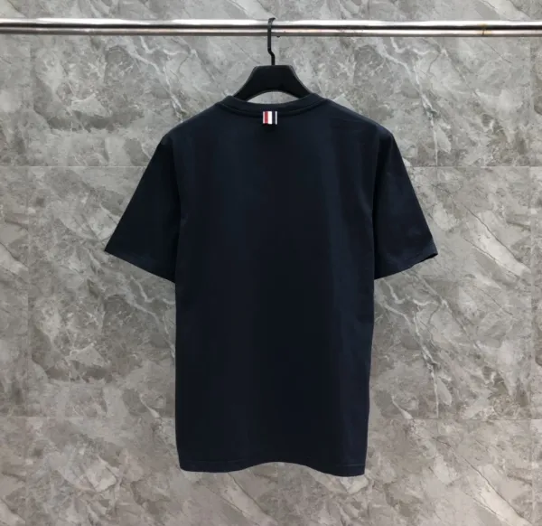 Thom Browne Pink Dog Embroidered T-Shirt - 43