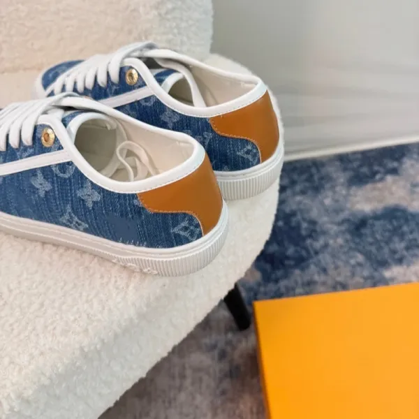 Louis Vuitton LV Trainer Pink Monogram Canvas Sneakers - 11
