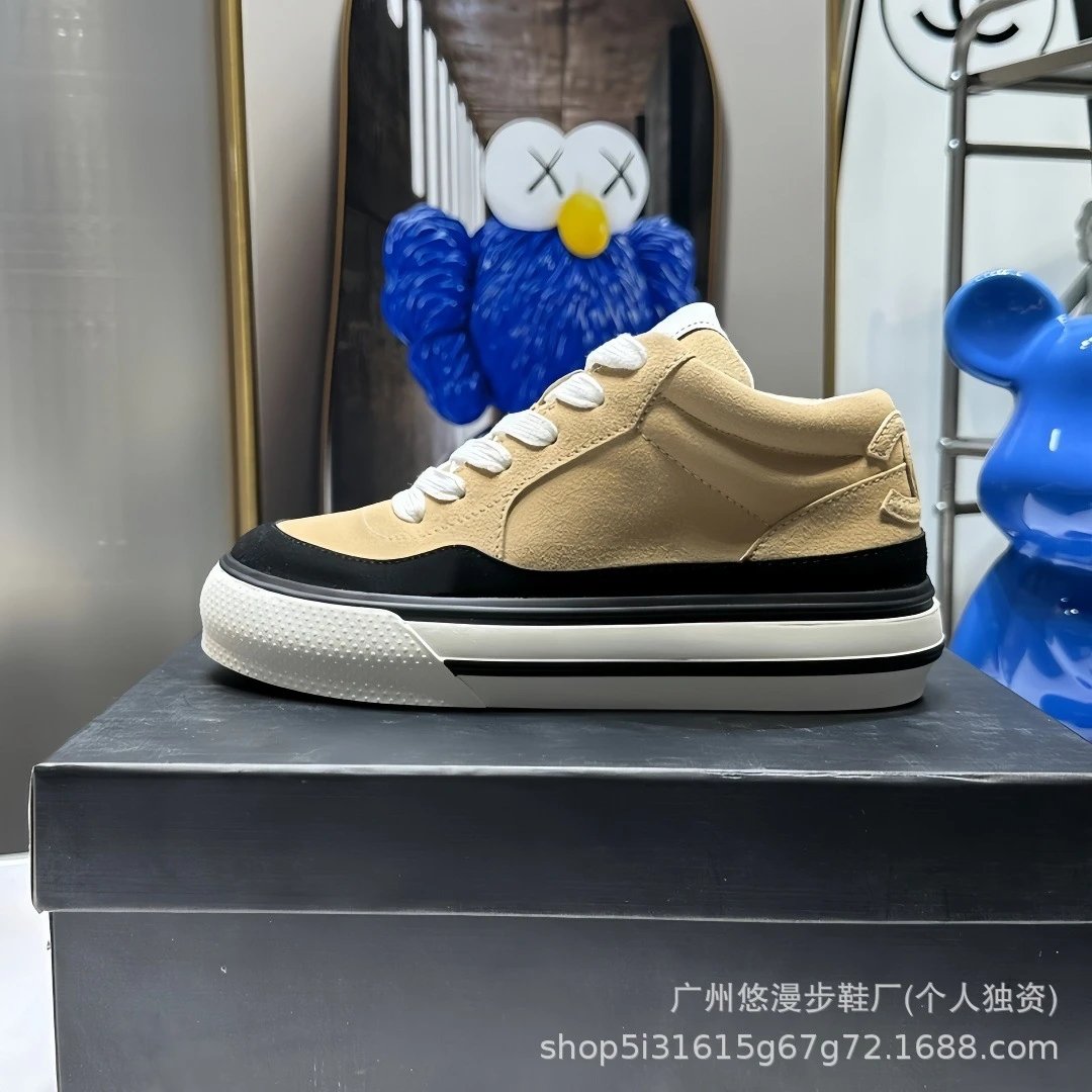Off-White x KAWS Industrial Low Beige Black Sneakers