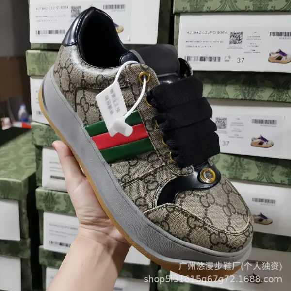 Gucci Rhyton Striped Web Sneakers Multicolor - 13