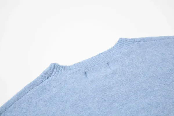 Maison Kitsuné Logo Knit Sweater Gray - 29