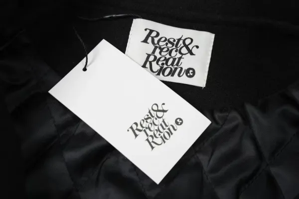 Saint Tears Rest & Recreation Brown Leather-Sleeve Varsity Jacket - 13
