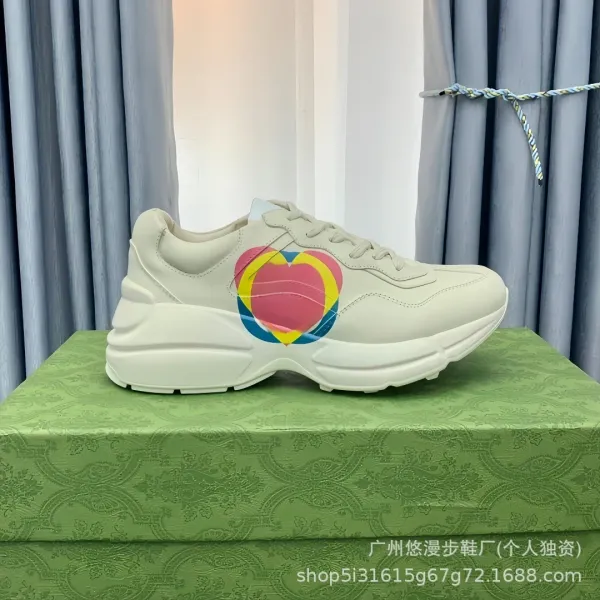 Gucci Rhyton White Chunky Sneakers - 14