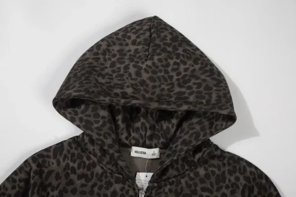 Gallery Dept. Leopard Print Zip-Up Hoodie - 7