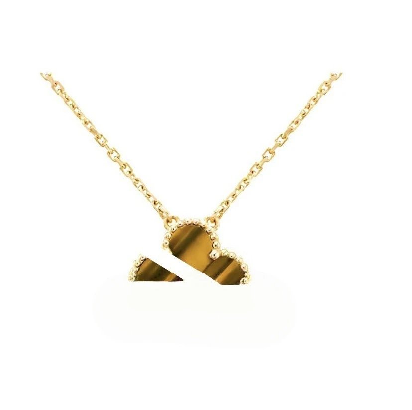 Gold - Tiger Eye Stone - Necklace
