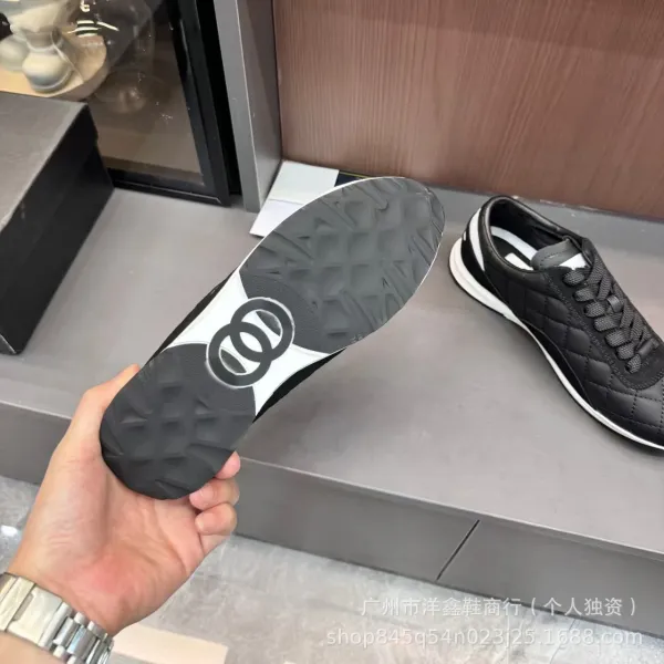 Dior B23 Quilted Leather Sneakers Black/White - 20
