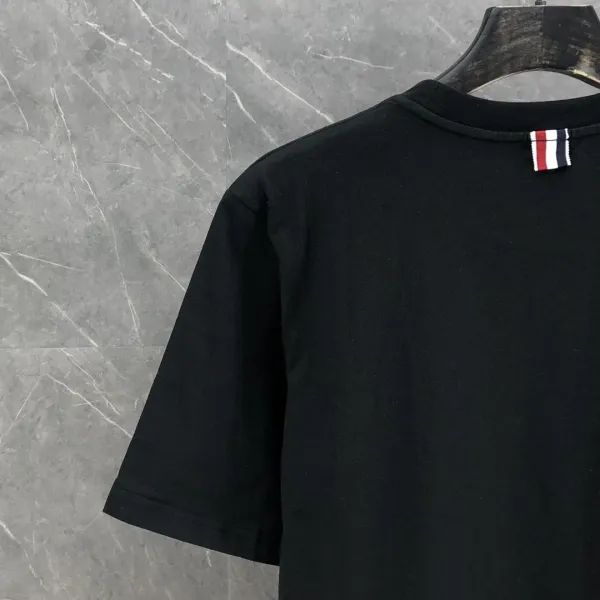Thom Browne Raven Logo White T-Shirt - 18